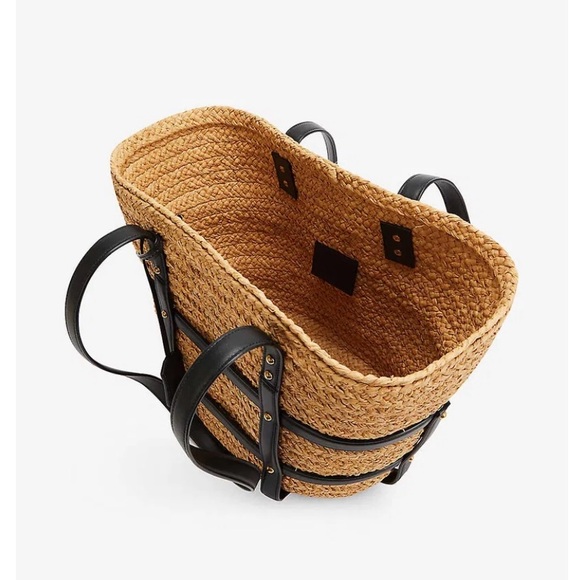 YSL Saint Laurent Medium Raffia Bag - Picture 4 of 7